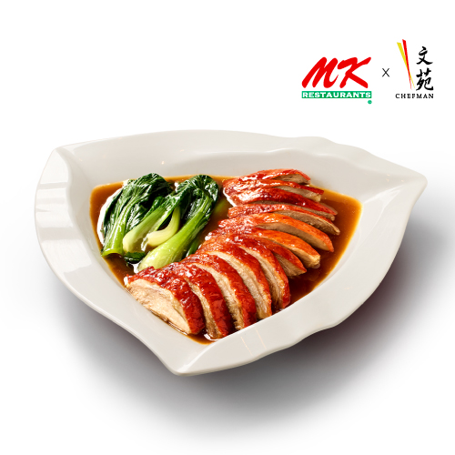 MK Roasted Duck with Abalone Sauce
