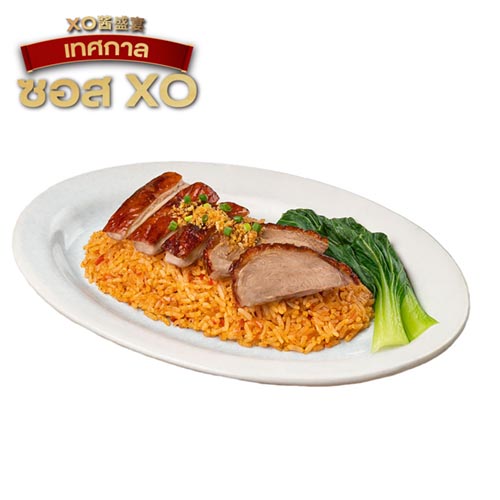 ข้าวซอส XO เป็ดย่าง